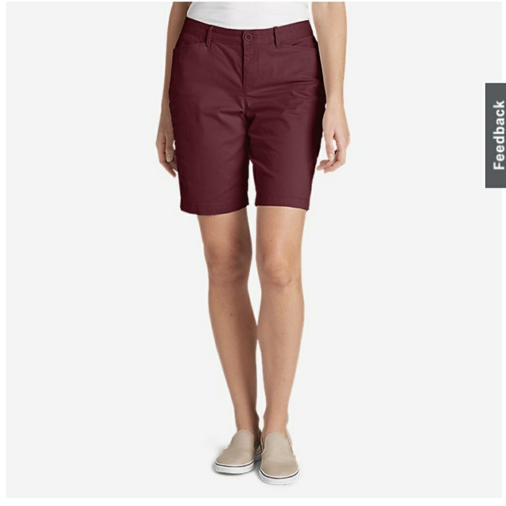 Eddie Bauer Curvy Bermuda shorts size 4